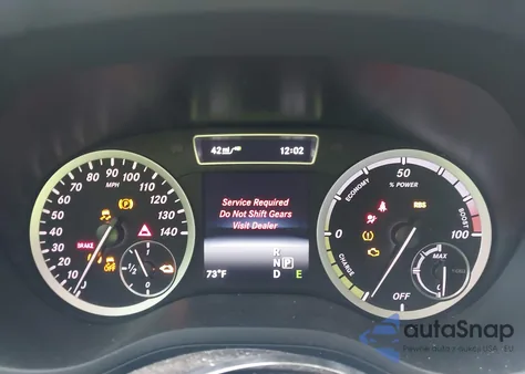 2014 Mercedes-Benz B-Class Electric Drive из США, поврежденный, VIN WDDVP9AB0EJ003106